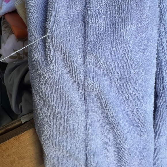 Soft Lavender Plush Robe - Picture 5 of 9